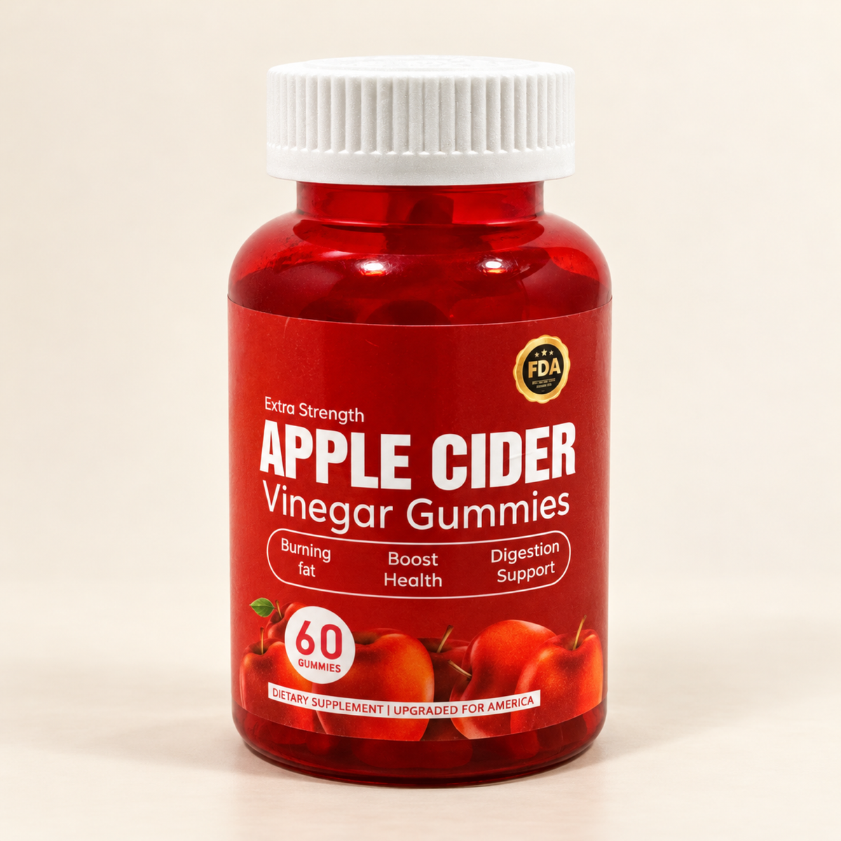 Gominolas de vinagre de manzana