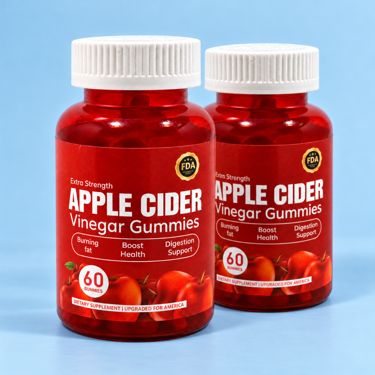 Gominolas de vinagre de manzana