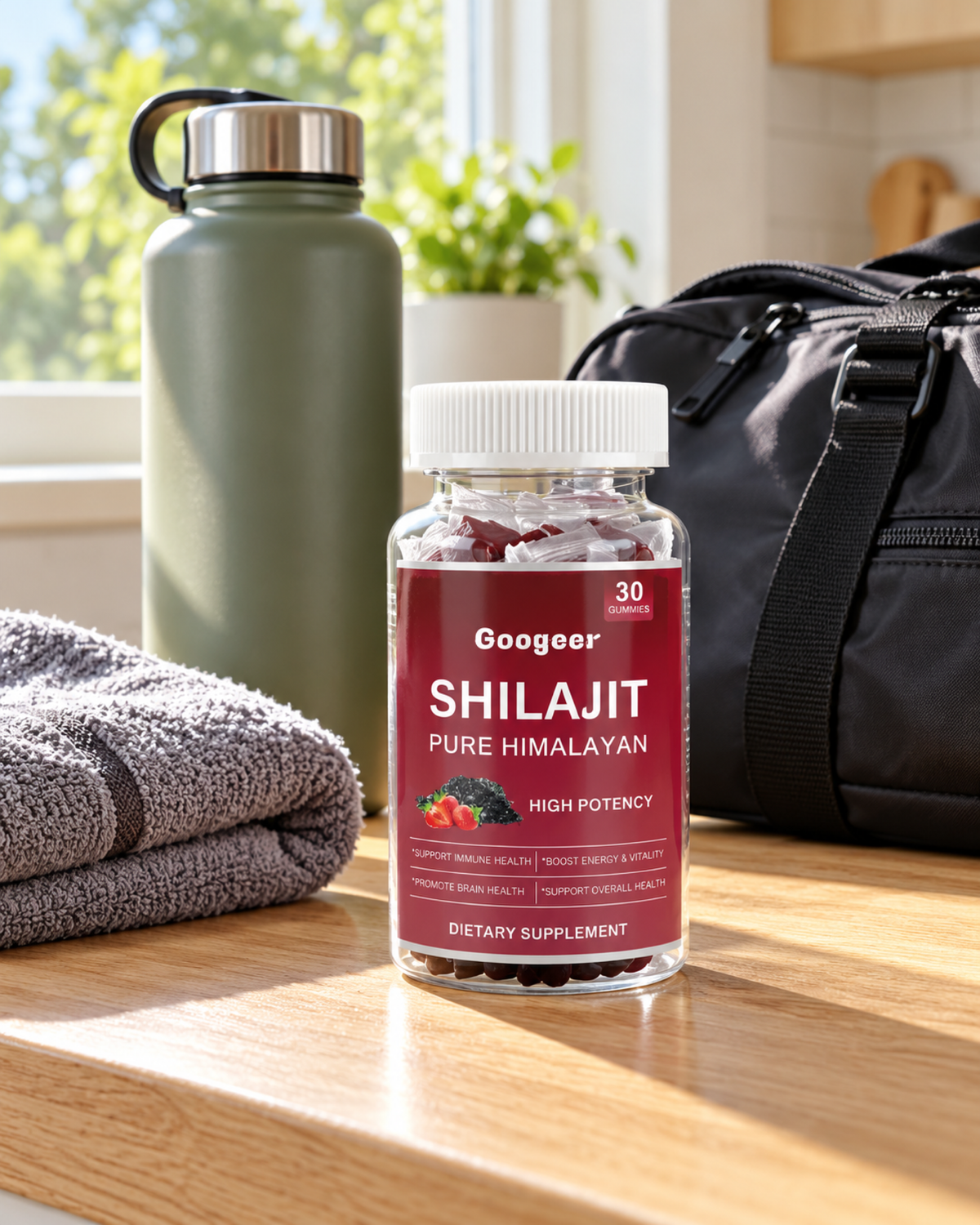 Gominolas de shilajit del Himalaya