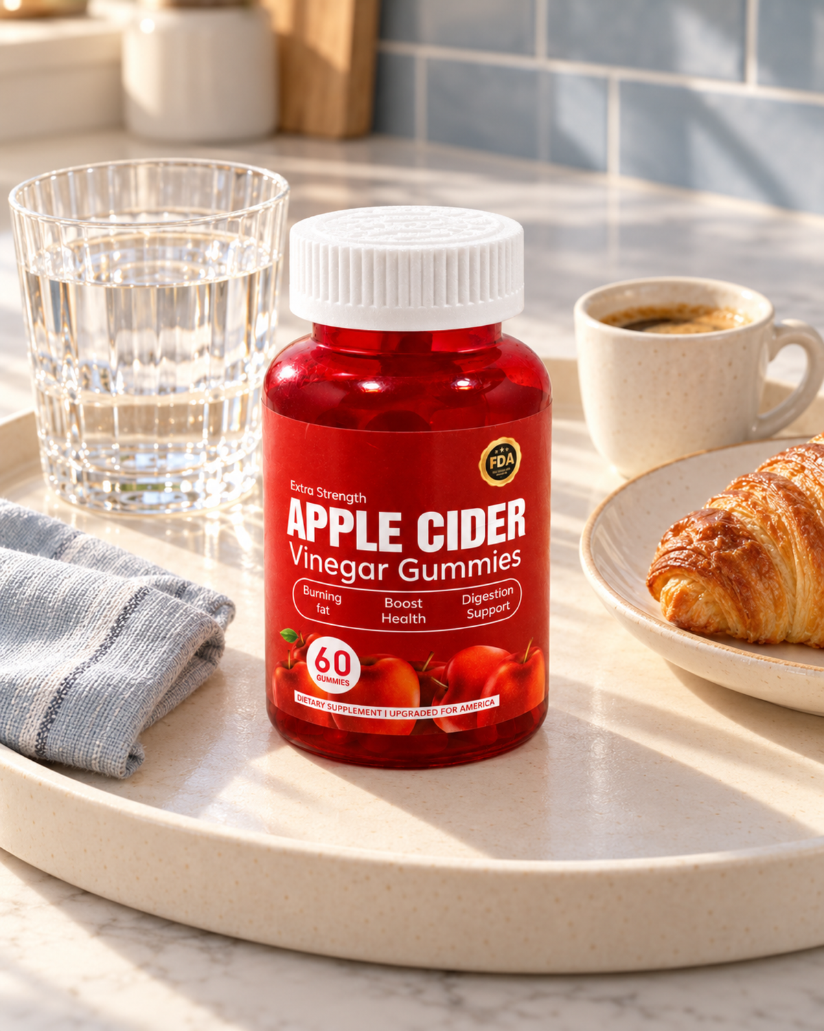 Gominolas de vinagre de manzana