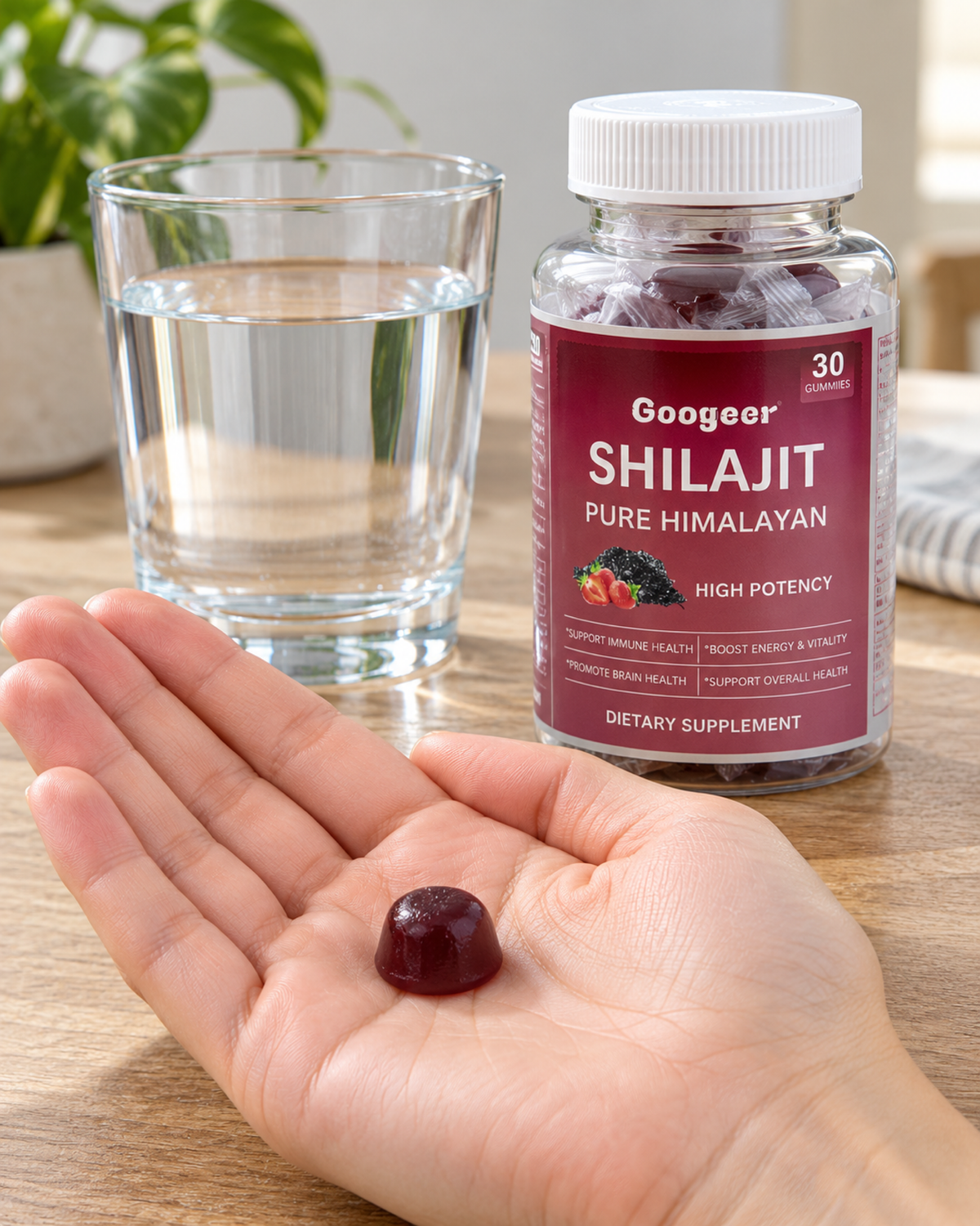 Gominolas de shilajit del Himalaya