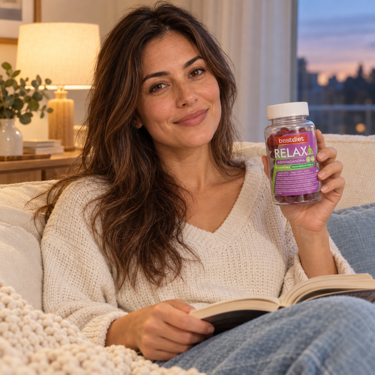 Gominolas de ashwagandha con vitaminas B6 y B12