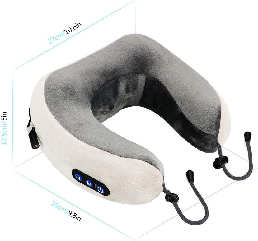 COJÍN DE MASAJE ELÉCTRICO PARA CUELLO CON CALOR