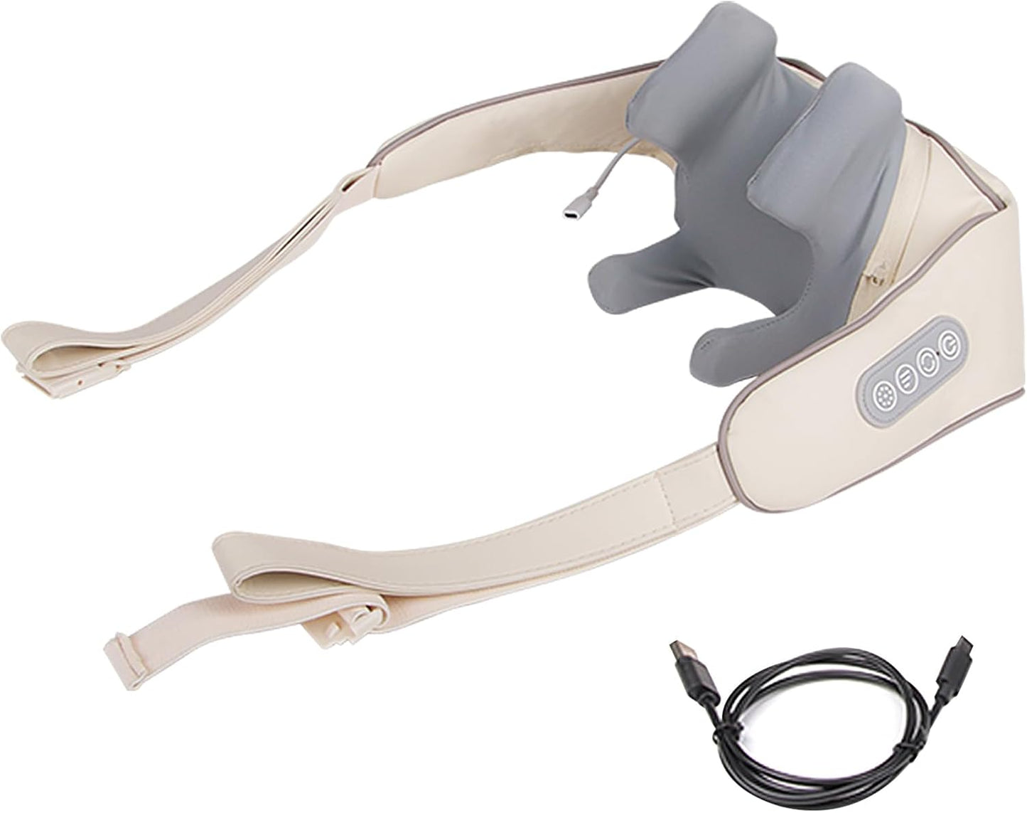 MASAJEADOR 5D CON CALOR PARA CUELLO Y HOMBROS