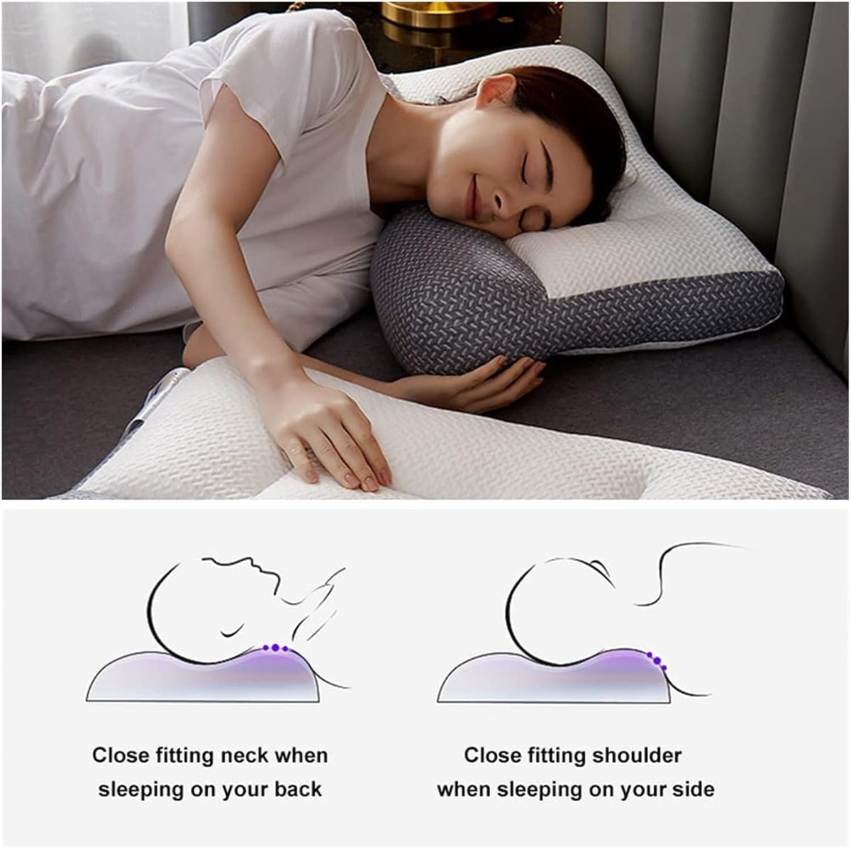 ALMOHADA CERVICAL ERGONÓMICA