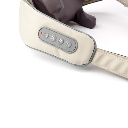 MASAJEADOR 5D CON CALOR PARA CUELLO Y HOMBROS